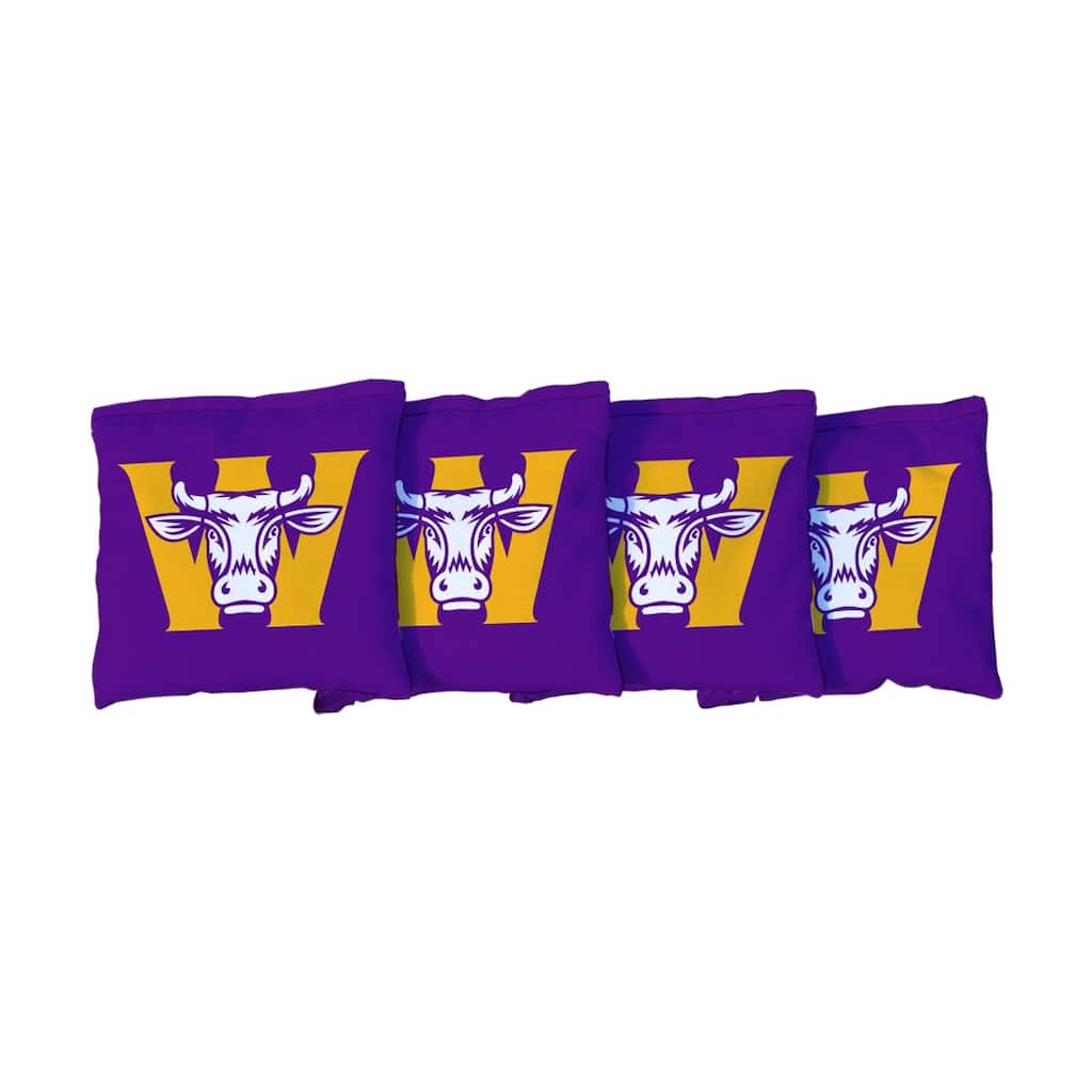 Williams College Ephs Purple Cornhole Bags