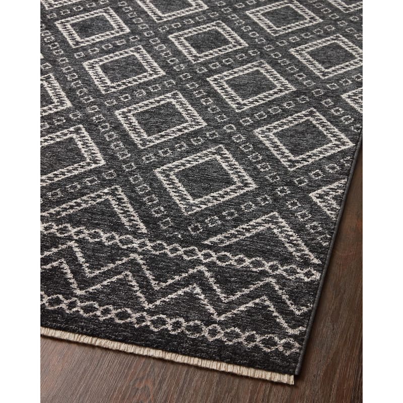 Alexander Home Rain Moroccan Diamond Area Rug