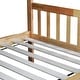 preview thumbnail 17 of 16, Twin Over Twin Rubber Wood Bunk Bed with Trundle, Convertible into 2 Twin Size Beds