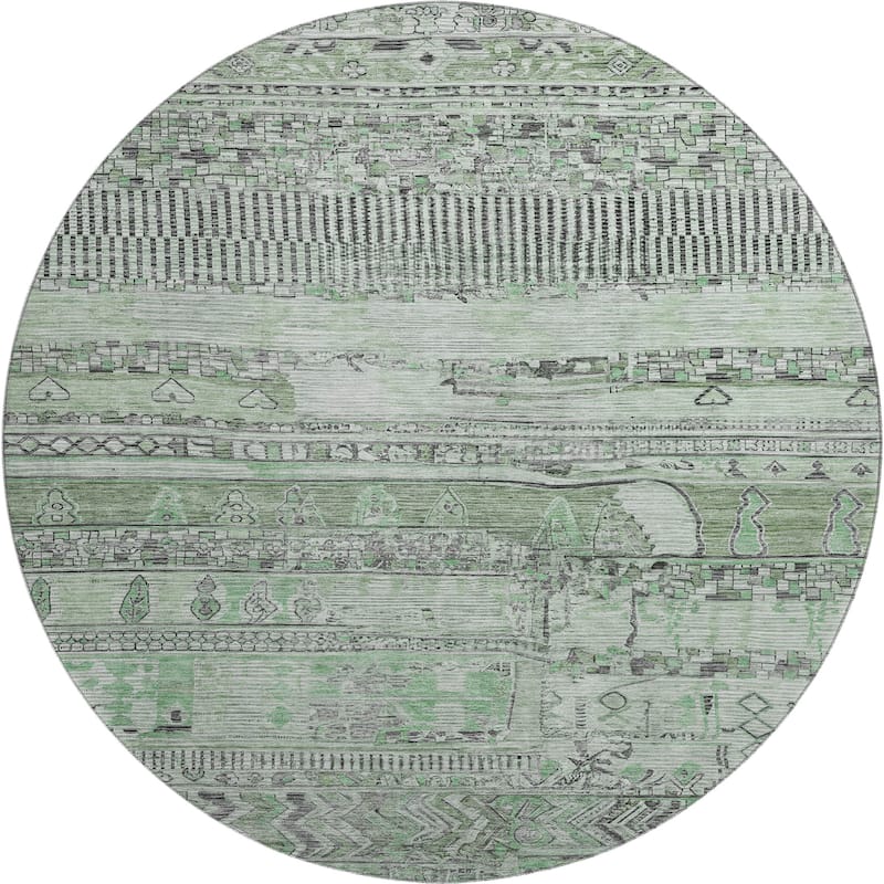 Premium Washable Super Soft Modern Global Mayfield Rug