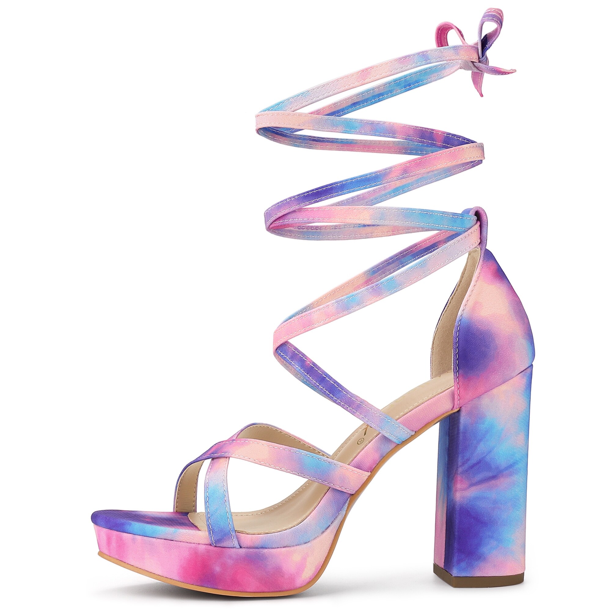 Colorful platform heels Clearance