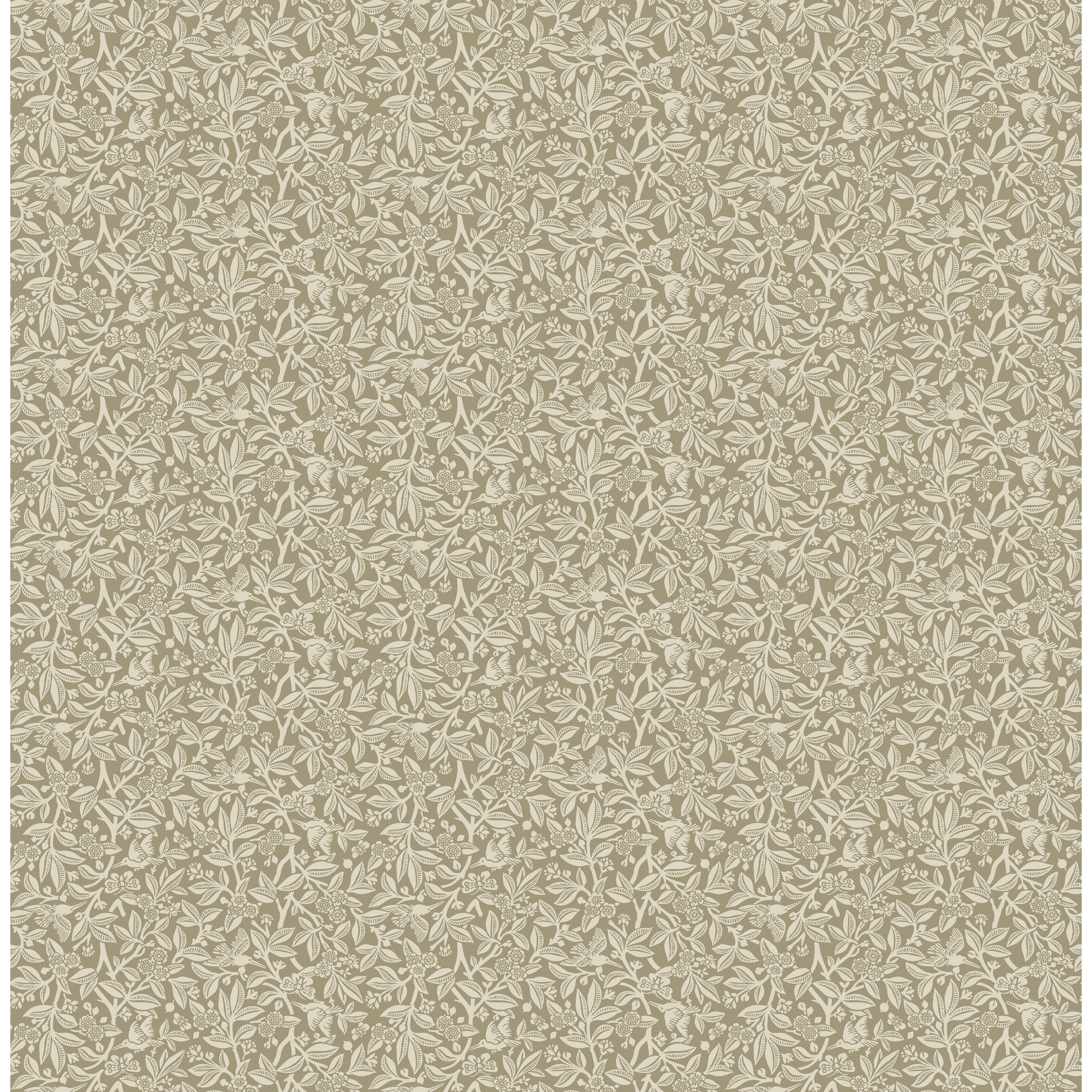 Laura Ashley Nutgrove Lichen Wallpaper