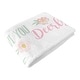 preview thumbnail 6 of 4, Woodland Deer Collection Girl Baby Monthly Milestone Blanket - Blush Pink and Mint Green Boho Watercolor Forest Love You Deerly