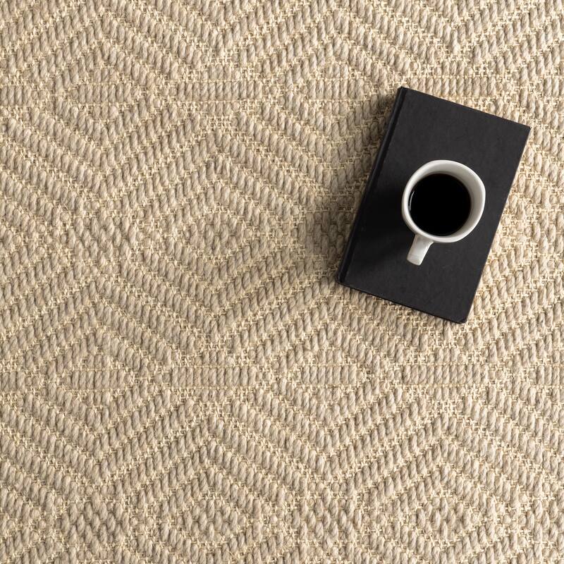 Nuloom Corabelle Farmhouse Geometric Area Rug