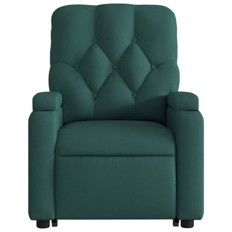 vidaXL Stand up Massage Recliner Chair Power Lift Wingback Armchair Fabric