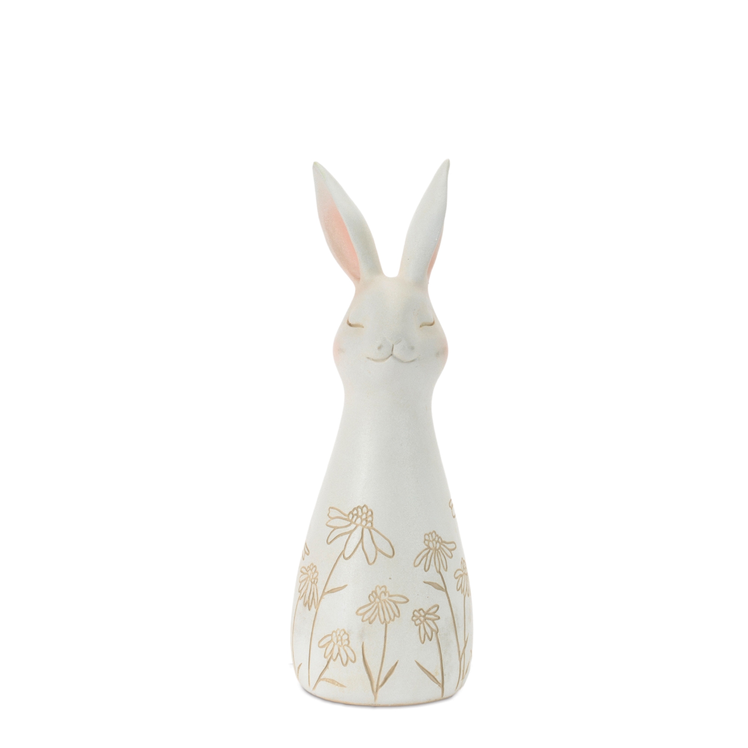 Ornate Floral Pattern Rabbit (Set of 3) - Overstock - 44090483