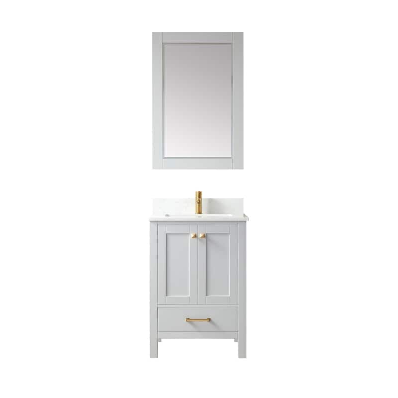 Miseno MV785024 Shannon 24" Free Standing Single Basin Vanity Set with