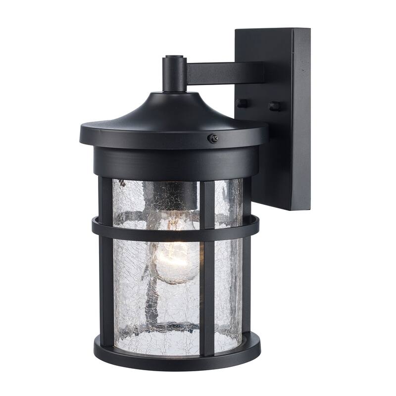 Trans Globe Lighting Crackled 1 Light Outdoor Lantern Wall Sconce