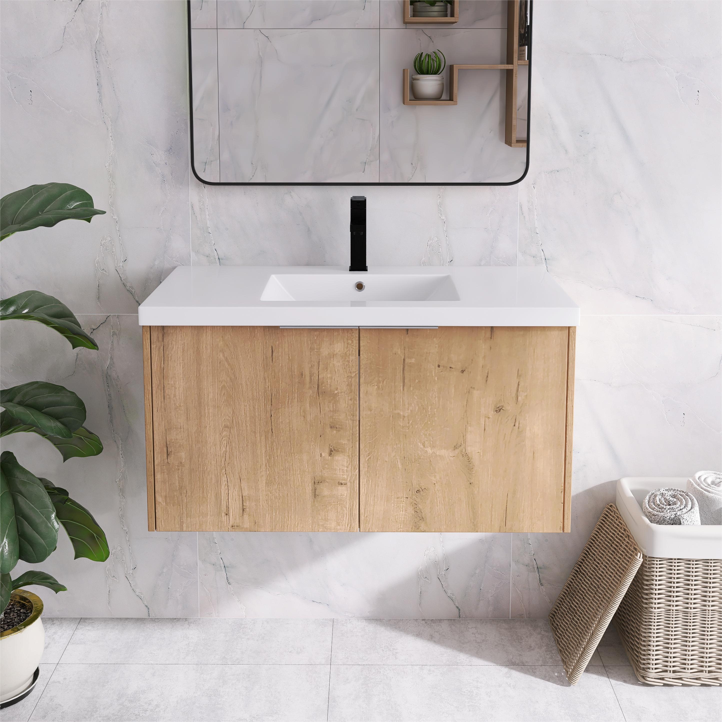 24 inch store floating vanity
