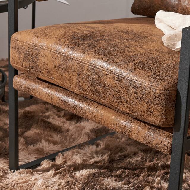 Single Iron Frame Indoor Leisure Chair