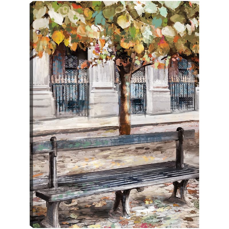 Parisian Pause By Studio Arts Canvas Art Print