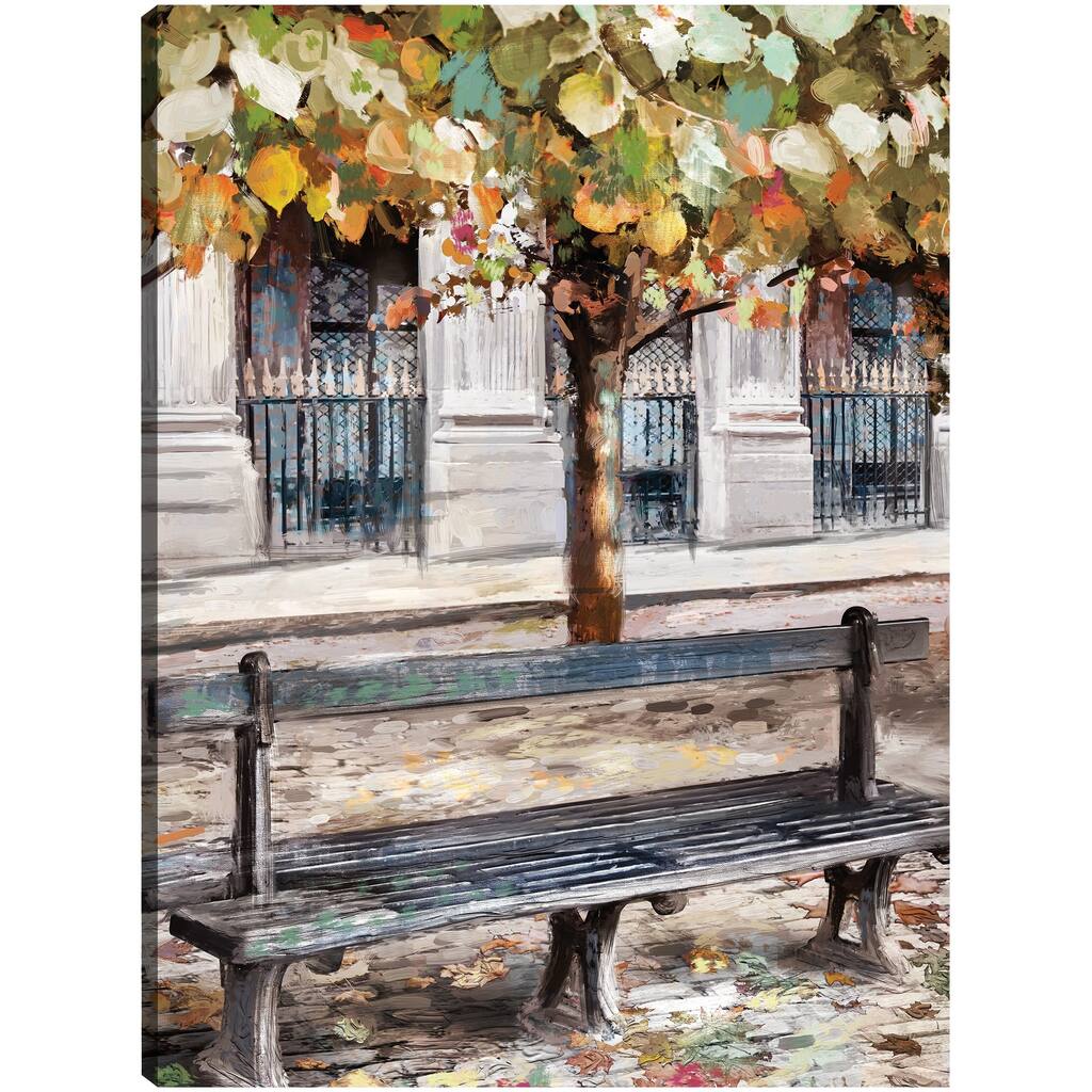 Parisian Pause By Studio Arts Canvas Art Print