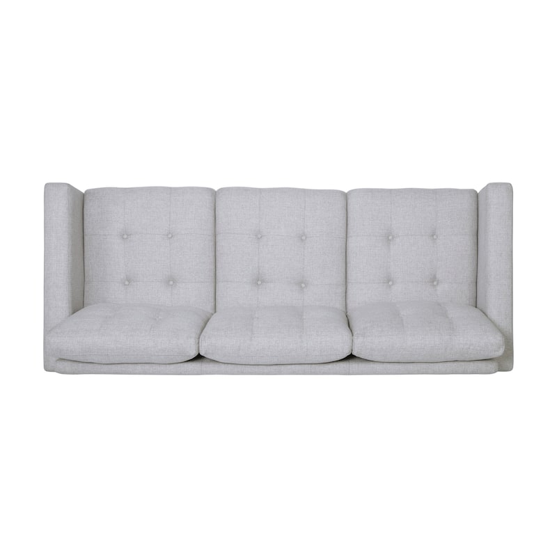 Adderbury Contemporary 3-seat Tufted Fabric Sofa by Christopher Knight Home