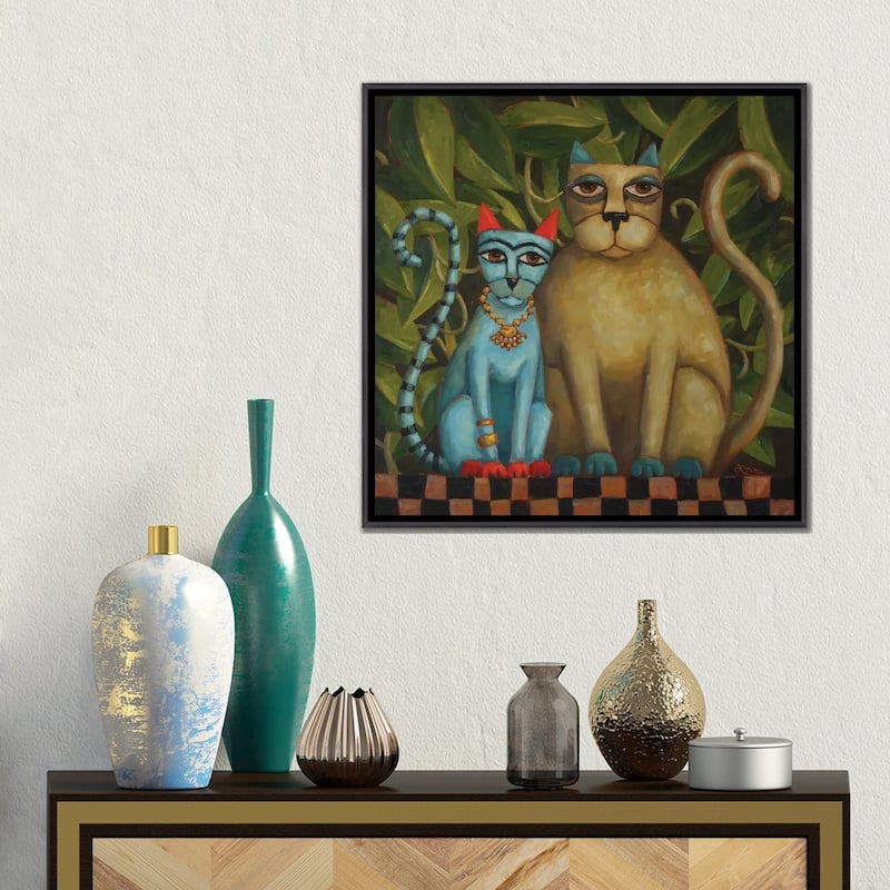 iCanvas "Frida Loves Diego" by Cindy Revell Framed