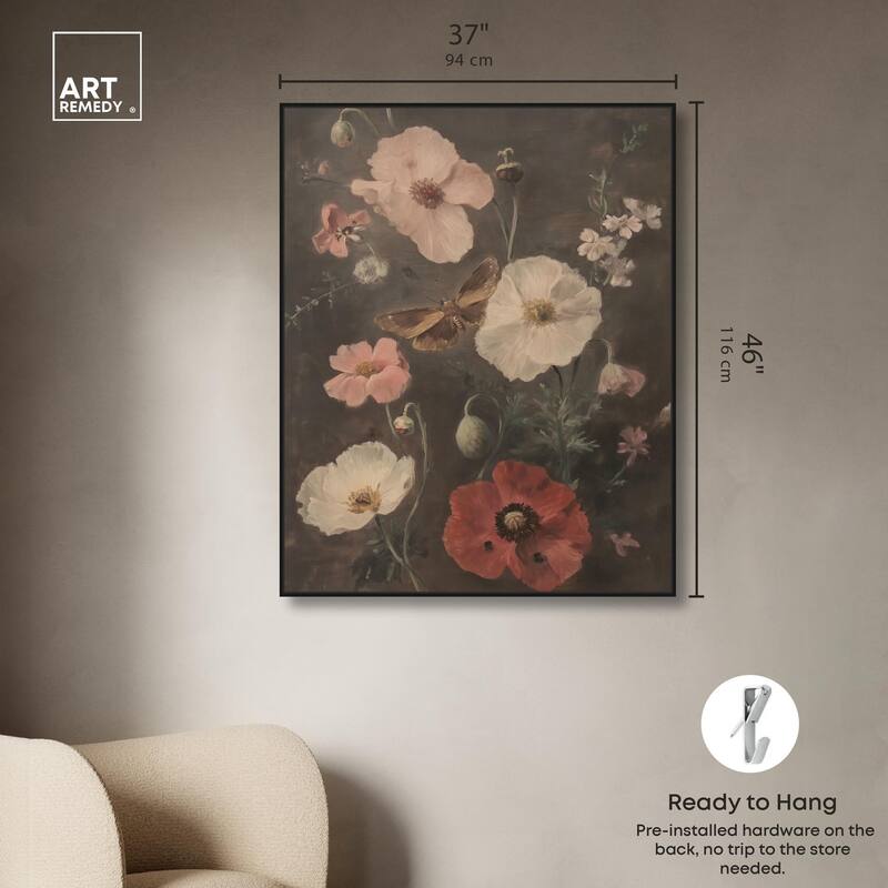 Vintage Botanicals II Canvas by Art Remedy