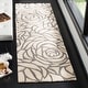 preview thumbnail 3 of 14, SAFAVIEH Handmade Casablanca Shag Dorathy Tribal Wool Rug 2'3" x 10' Runner - Ivory/Grey - Runner