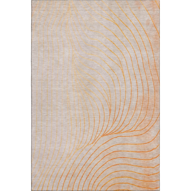 Premium Washable Super Soft Modern Wave Mayfield Rug