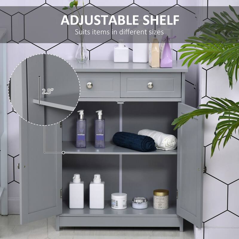 Wooden Bathroom Floor Cabinet