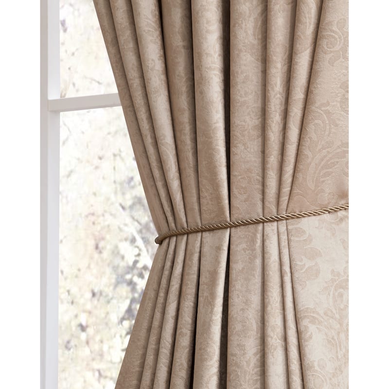 Gracewood Hollow Plakalo Embossed Thermal-weaved Blackout Grommet Drapery Curtains