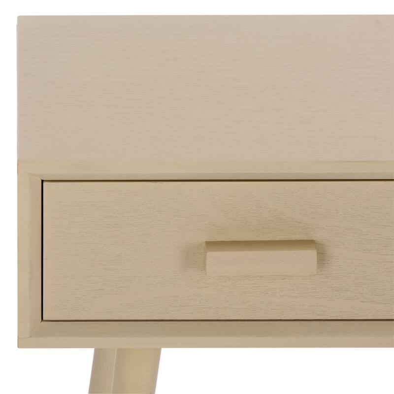 SAFAVIEH Pearla Antique White 2-Drawer Console Table - 28.3" x 13.8" x 30.8" - 28"W x 14"D x 31"H