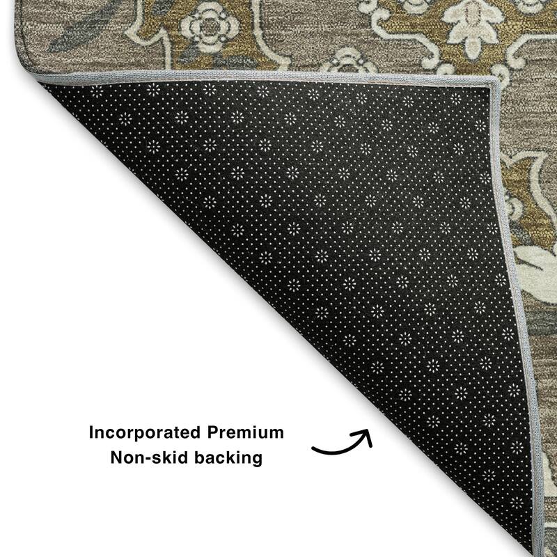 Premium Washable Super Soft Classic Traditional Mayfield Rug