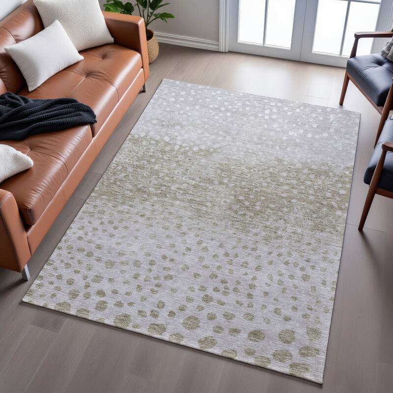 Premium Washable Super Soft Contemporary Ombre Mayfield Rug