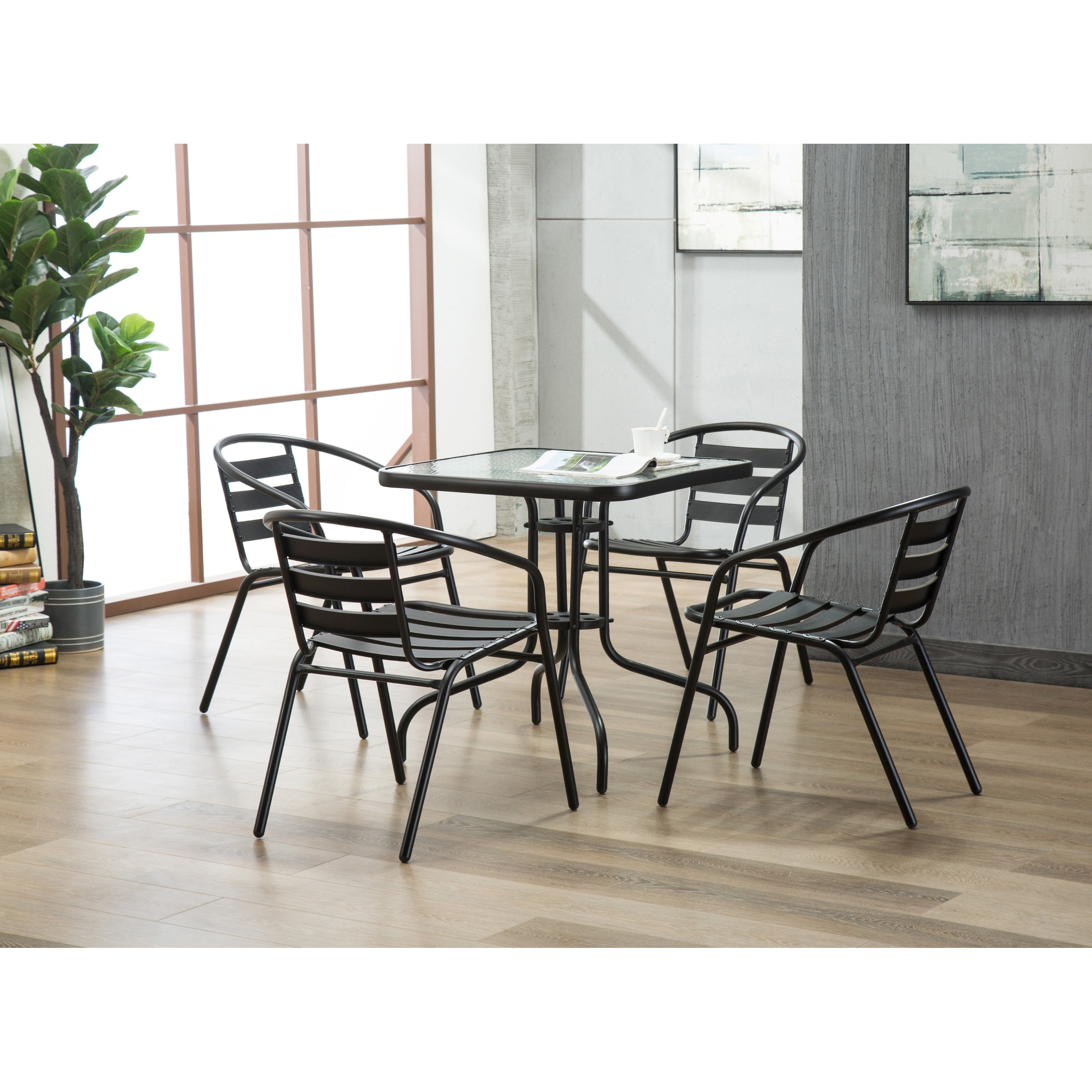 Windsor metal stack patio clearance chair