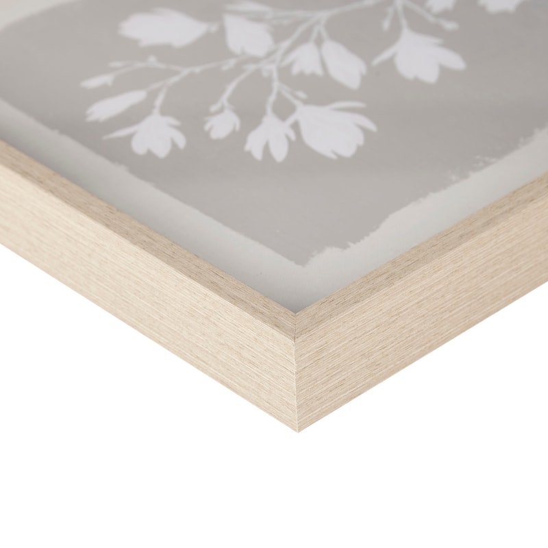 Madison Park Fair Florets 3-piece Framed Glass Wall Art Set