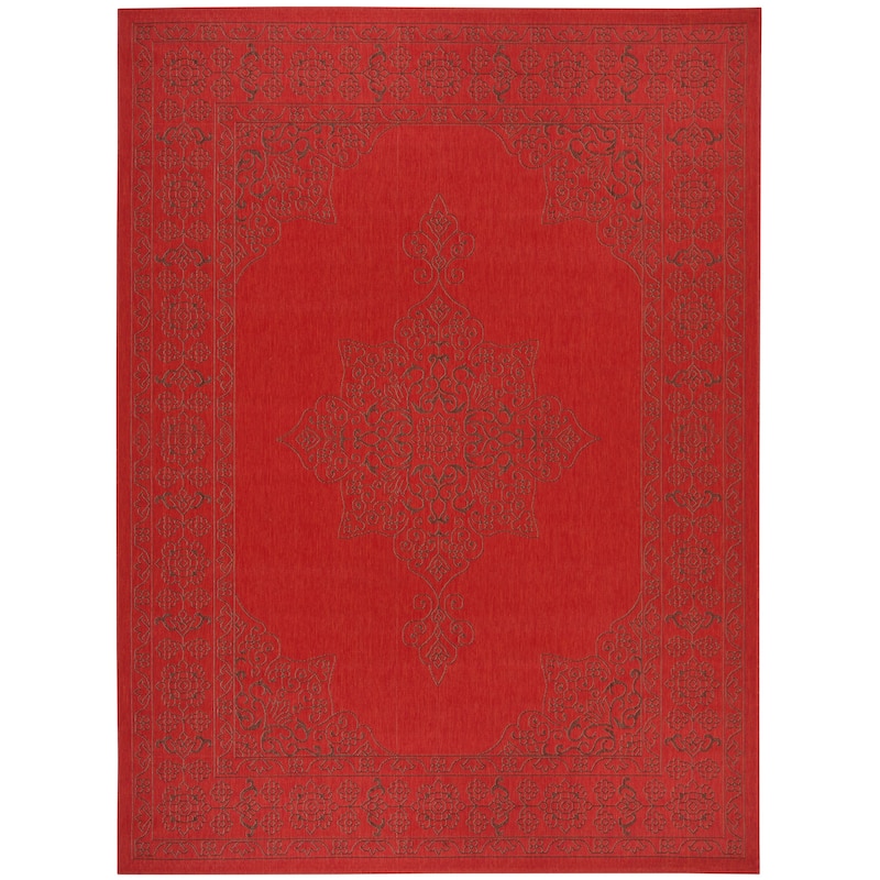 SAFAVIEH Courtyard Margy Indoor/ Outdoor Waterproof Patio Backyard Rug