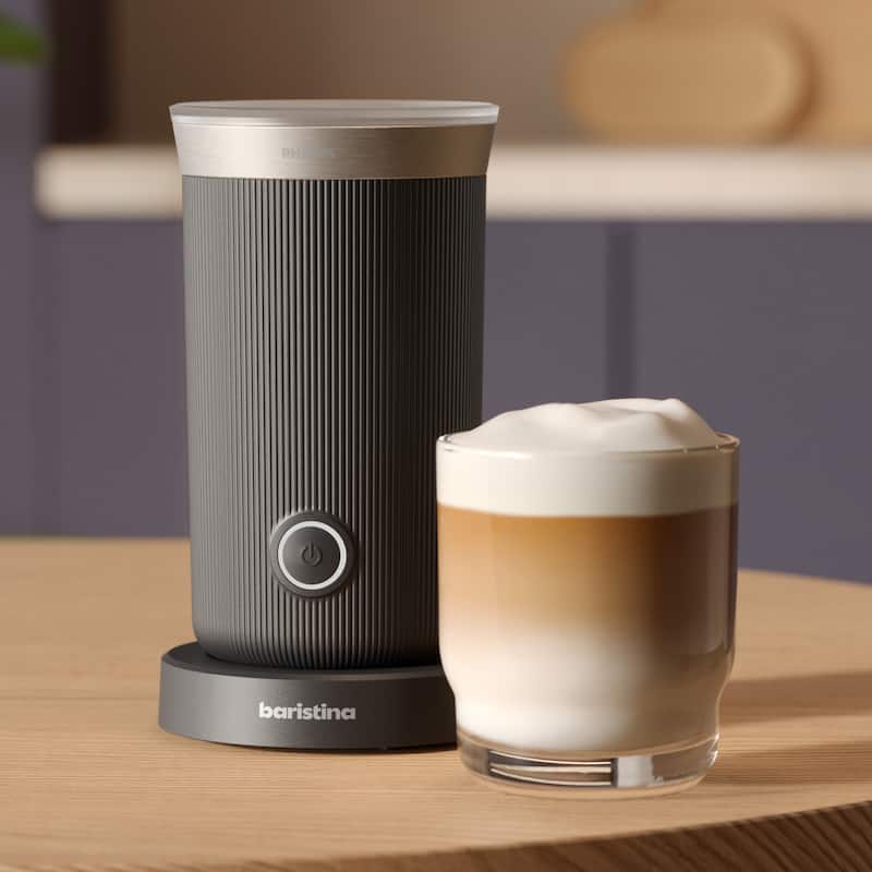 Philips Baristina Automatic Espresso Machine and Milk Frother Bundle