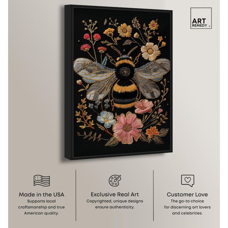Honeyed Herald I Canvas by Art Remedy