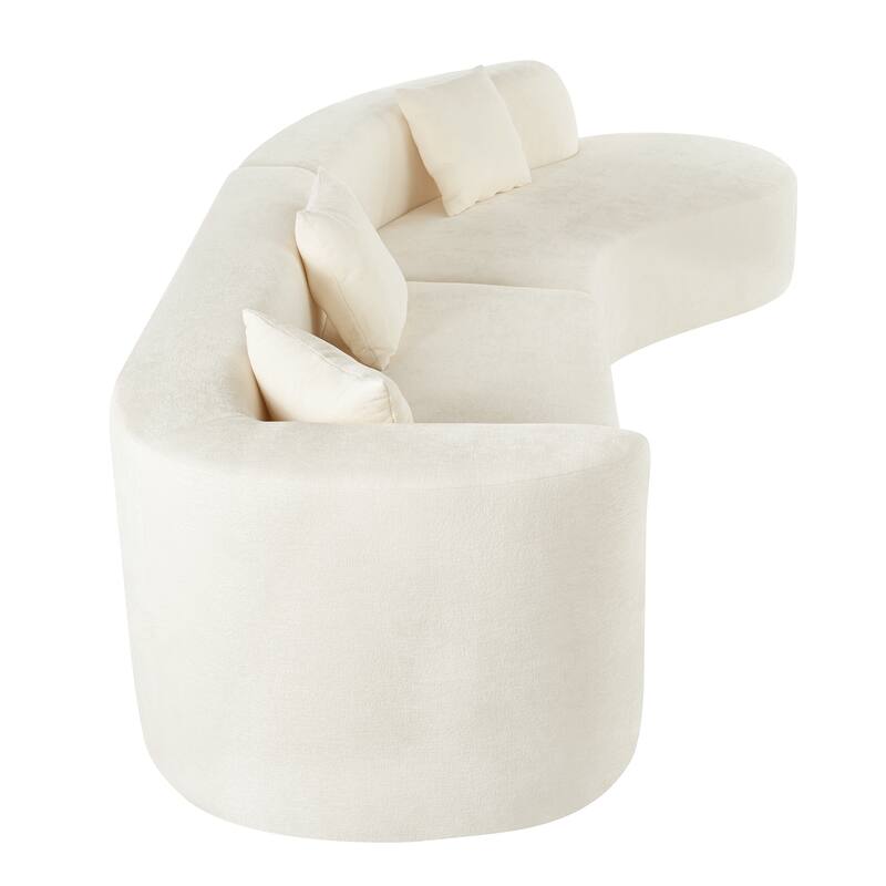 Merax Modern Large 2-Piece Sectional Sofa