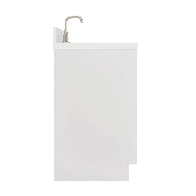 Ariel P49WQOVO Milan 49" Free Standing Single Basin Vanity Set with