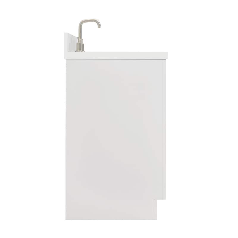 Ariel P49WQRVO Milan 49" Free Standing Single Basin Vanity Set with