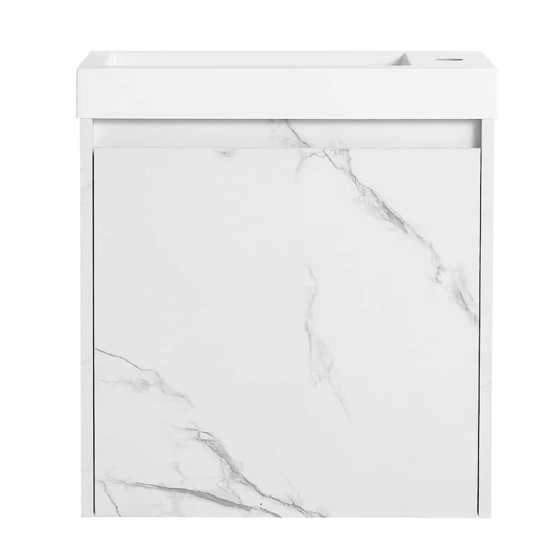 Topcraft Wall Mounted Bathroom Vanity with Sink