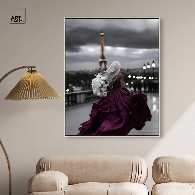 City of Love Canvas by Art Remedy