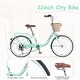 preview thumbnail 9 of 15, 7 Speed City Bike Girls Bicycle Child Bicycles Leisure Bike w/ Basket
