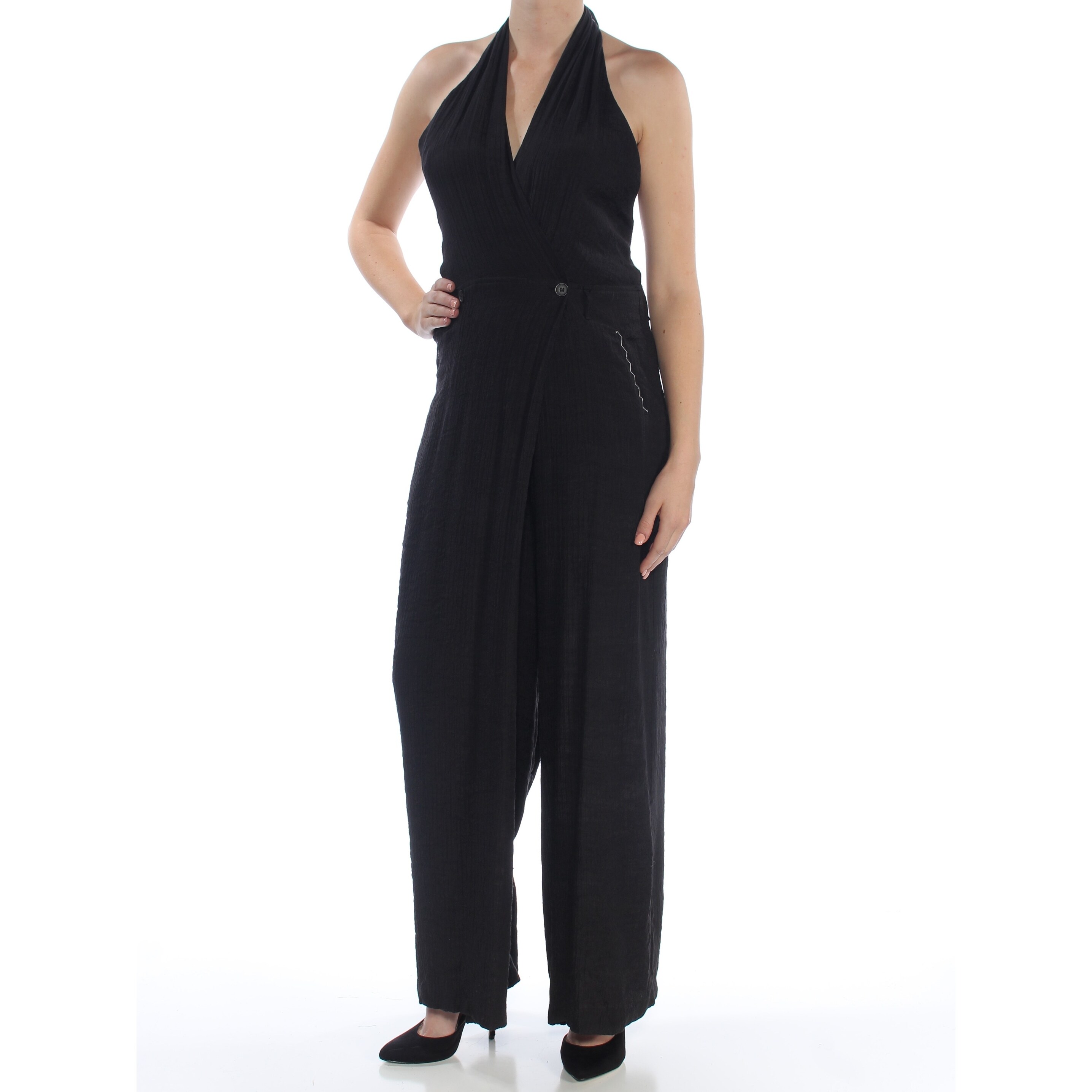 max studio black jumpsuit