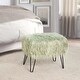 preview thumbnail 40 of 81, Mongolian Fauxfur Ottoman