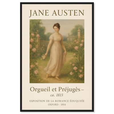 Lady in Austen's World Canvas by Art Remedy