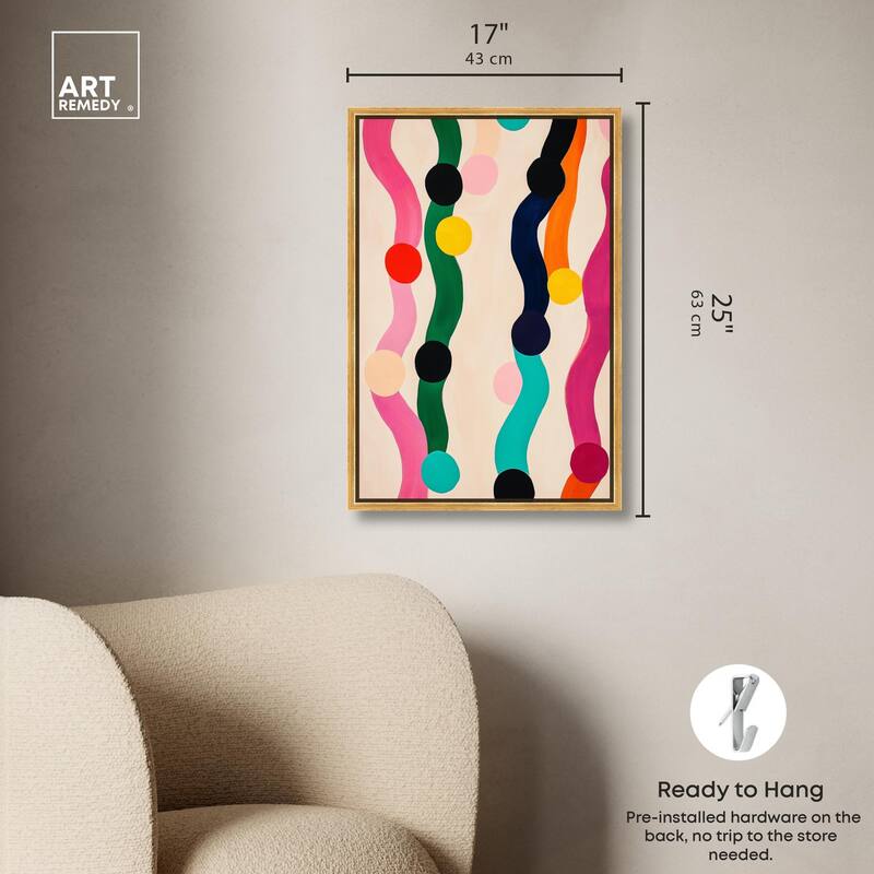 Pearl Colors I Canvas by Art Remedy