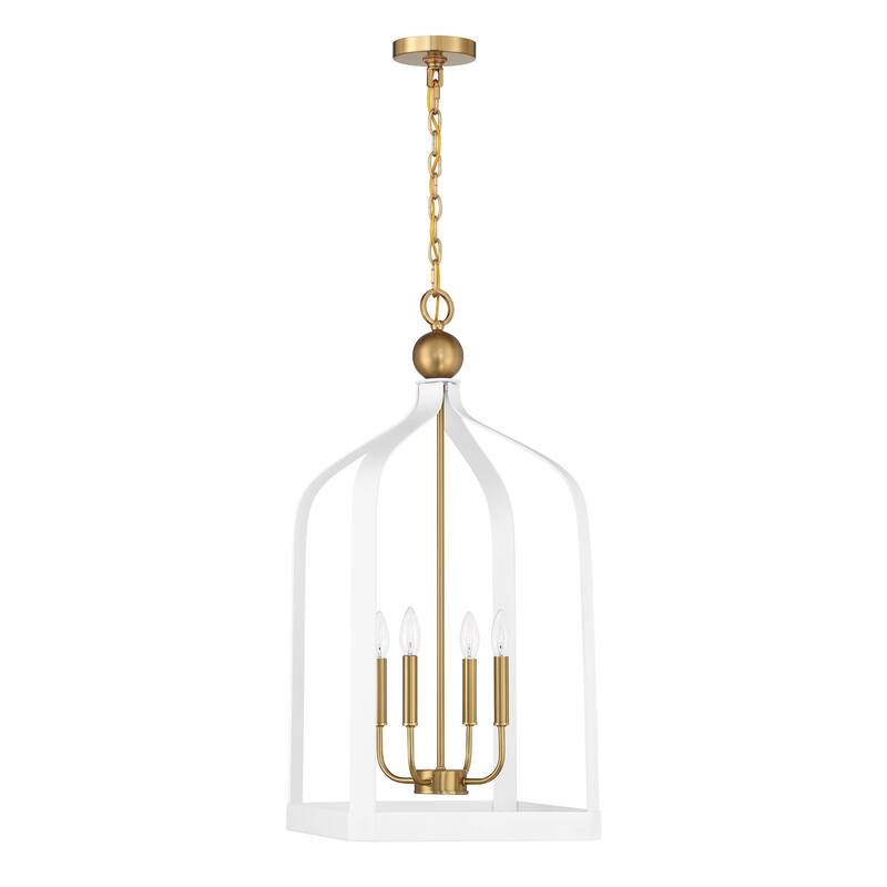 Savoy House 7-7802-4 Sheffield 4 Light 15" Wide Taper Candle Pendant