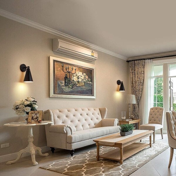 Black sconces store for living room