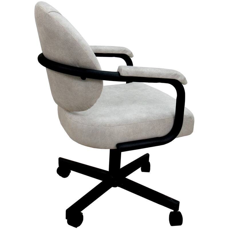 Swivel Tilt Kitchen Chair with Wheels M-70 Casters - N/A