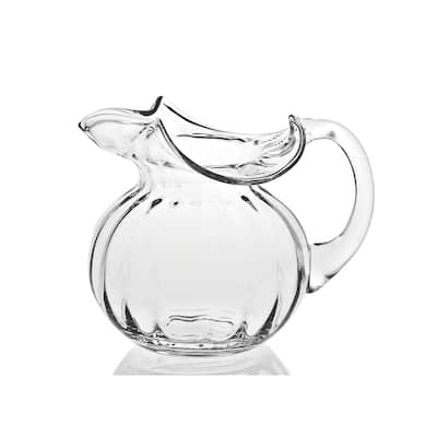 Hemmingway Floppy Optic European Mouth Blown Pitcher 42 oz. H7.5"