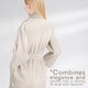 preview thumbnail 41 of 50, American Soft Linen Women's 100% Cotton Terry Bathrobe - Soft, Absorbent, Quick Dry Turkish Robes for Women