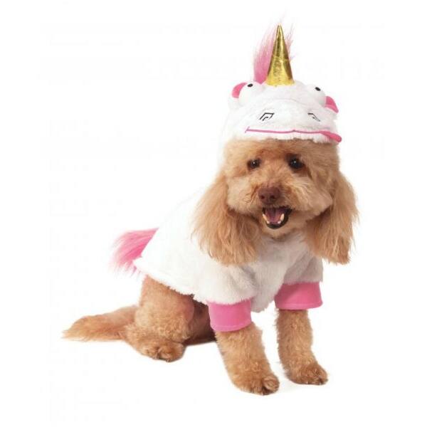 Shop Despicable Me Fluffy Unicorn Dog Costume By Rubies