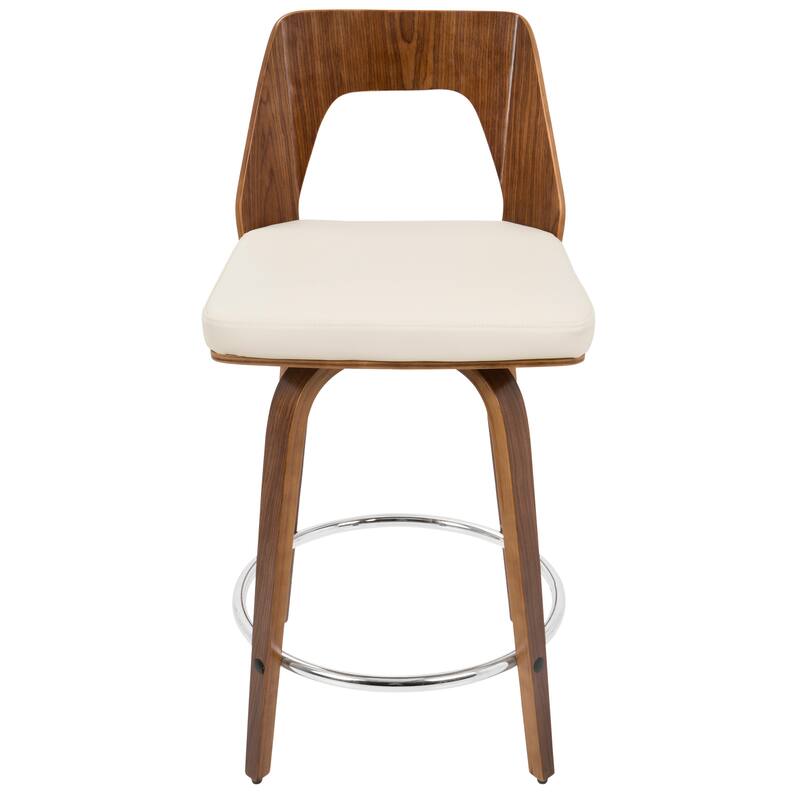 Carson Carrington Culnady Mid-century Modern Counter Stool (Set of 2)