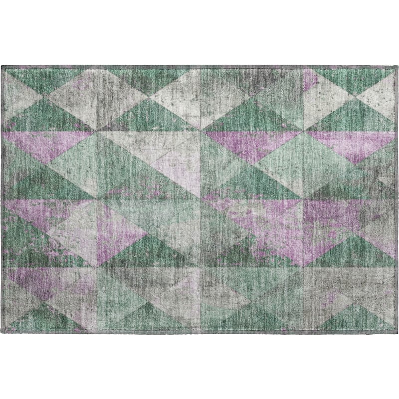 Premium Washable Super Soft Diamond Mosaic Mayfield Rug