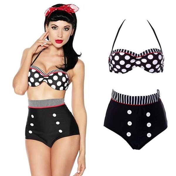 Retro bikini set clearance